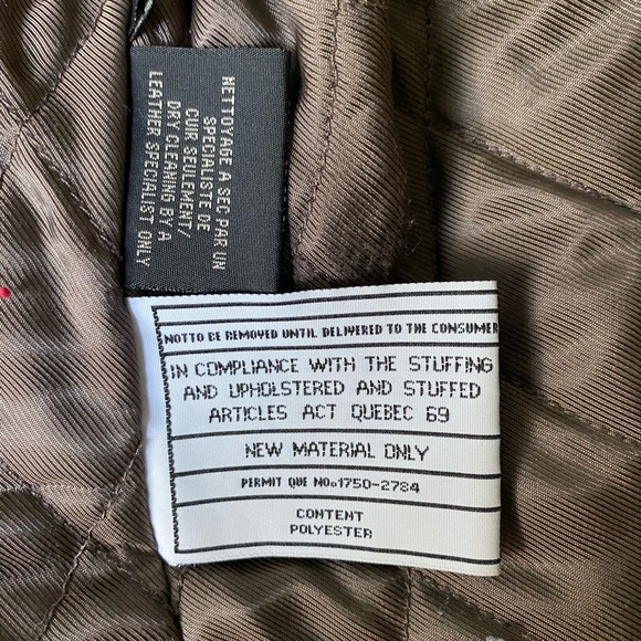 genuine leather jacket • brown - Picture 4 of 5